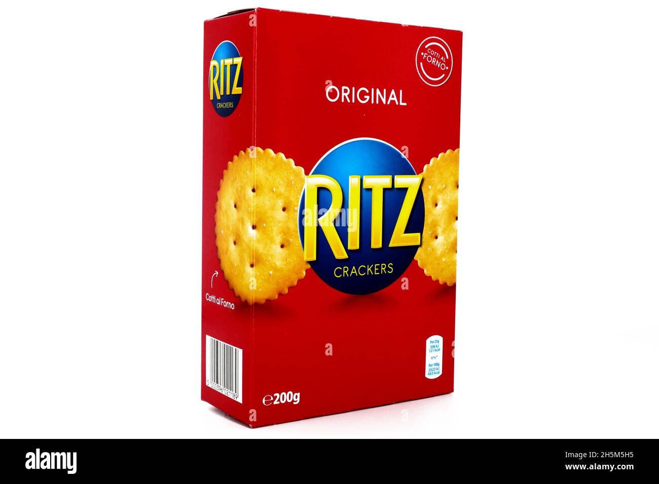 BISCUITS Ritz.Ritz est une marque introduite par Nabisco en 1934 et détenue par Mondelez International Banque D'Images
