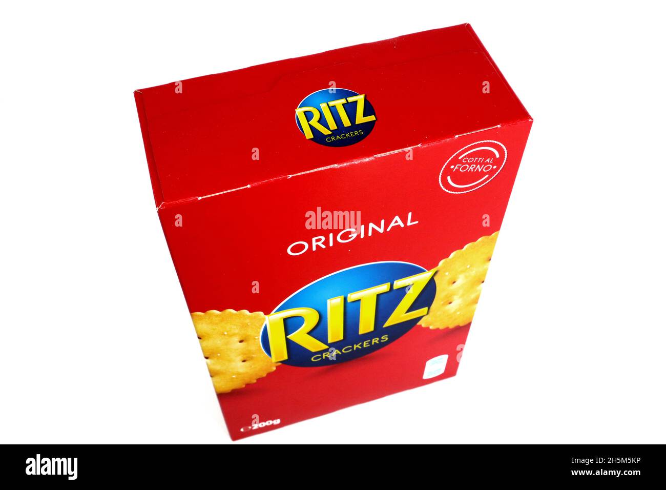 BISCUITS Ritz.Ritz est une marque introduite par Nabisco en 1934 et détenue par Mondelez International Banque D'Images
