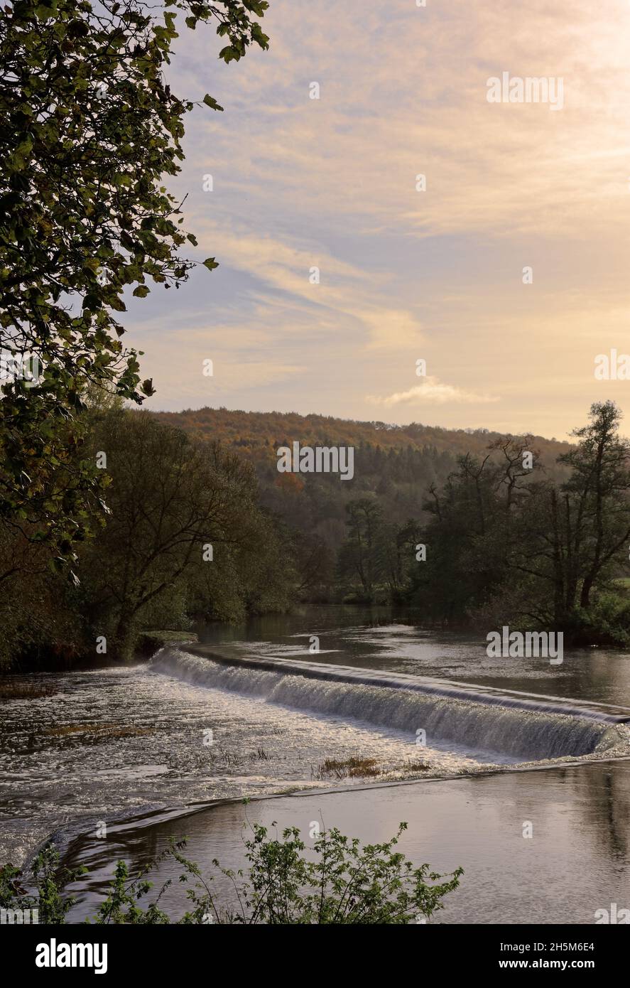 baignoire sur le canal de kennett et avon Banque D'Images