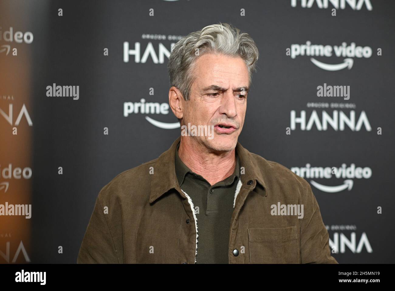 Dermot Mulroney a assisté à la projection exclusive des premiers épisodes de la saison 2 d'Alex Rider à l'hôtel Soho, Londres, le 2021-11-10, Royaume-Uni Banque D'Images