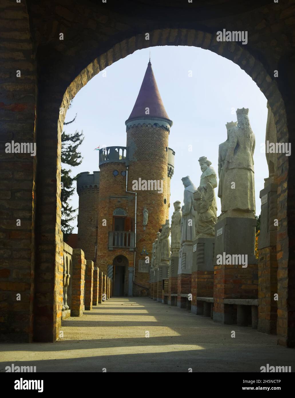 Cory Var, Szekesfehervar, Hongrie Banque D'Images