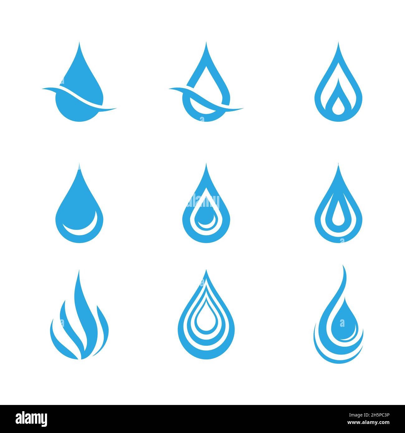 Goutte D Eau Logo Banque D Image Et Photos Alamy