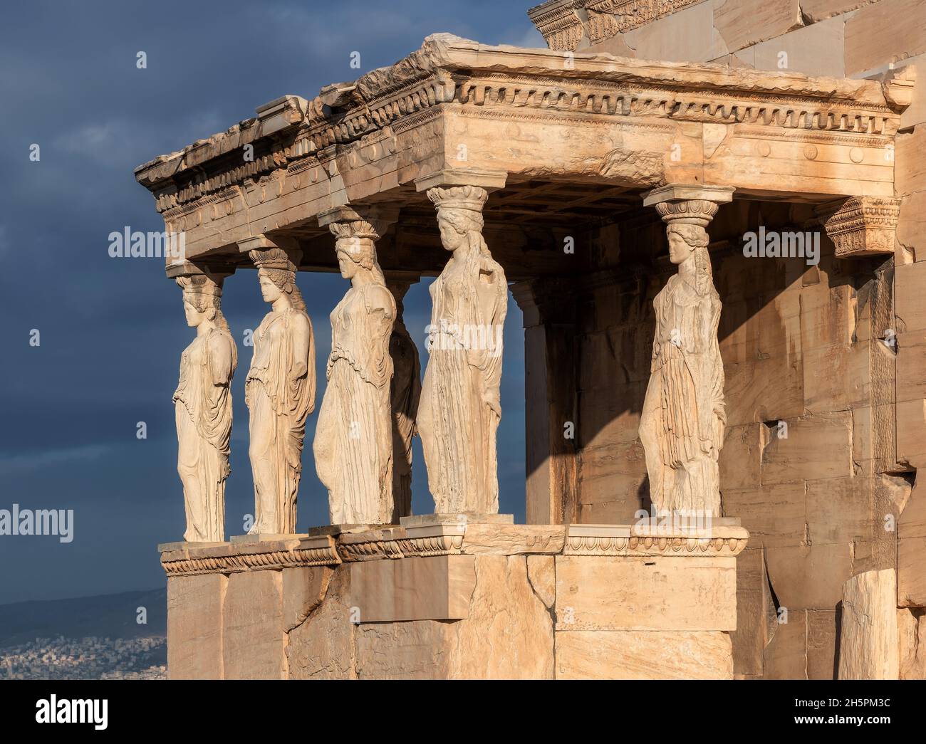 L'acropole d'Athènes, Grèce Banque D'Images