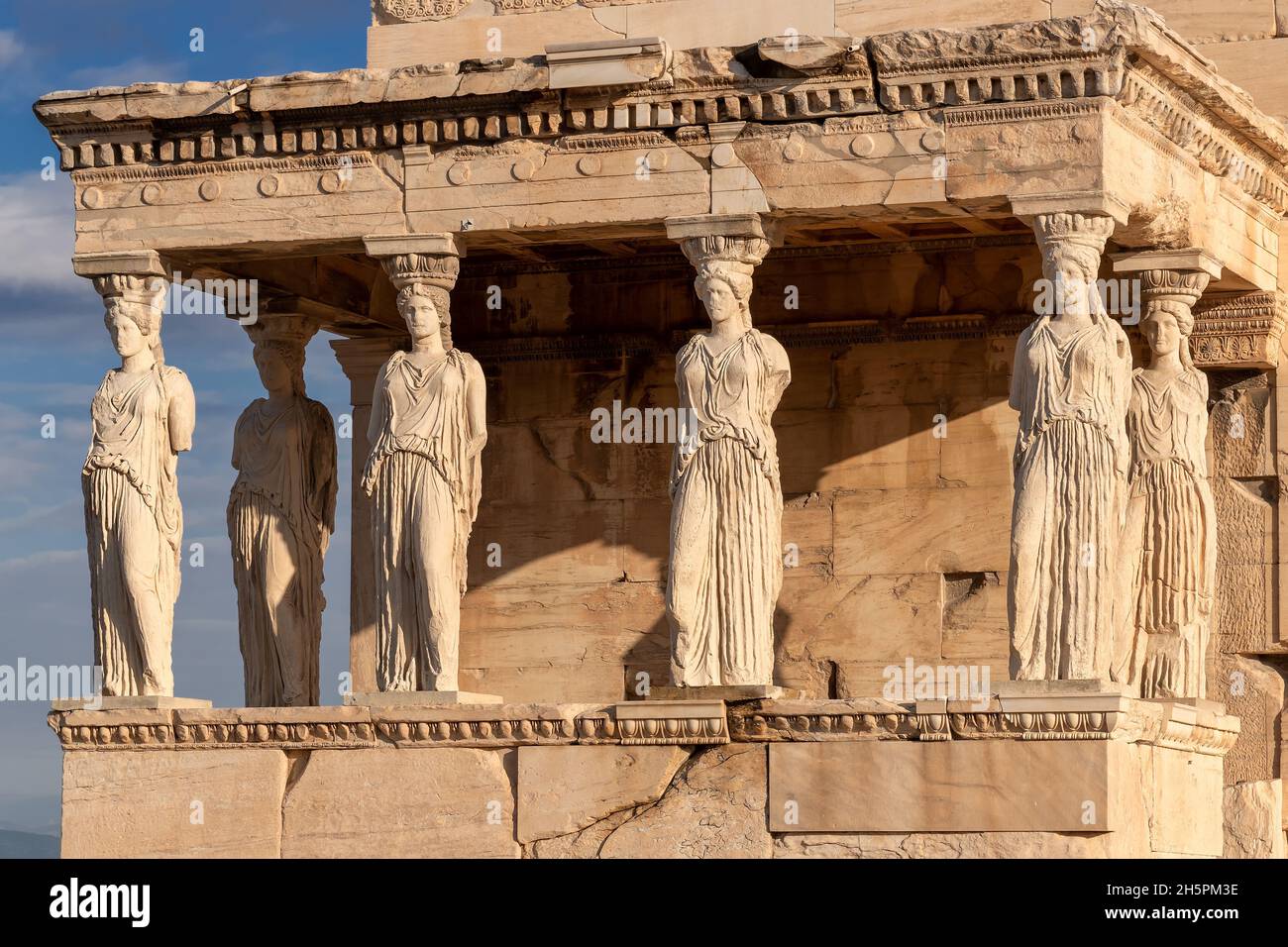 L'acropole d'Athènes, Grèce Banque D'Images