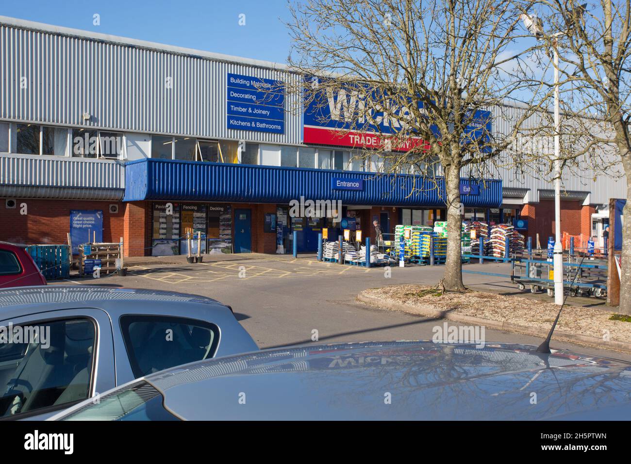 Boutique de bricolage Wickes, Bristol Banque D'Images