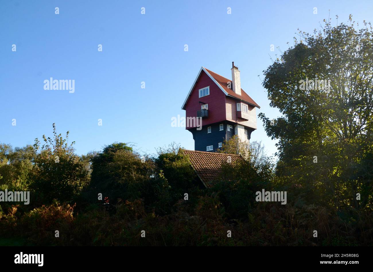 La maison dans les nuages thorpeness est suffolk angleterre Royaume-Uni Banque D'Images