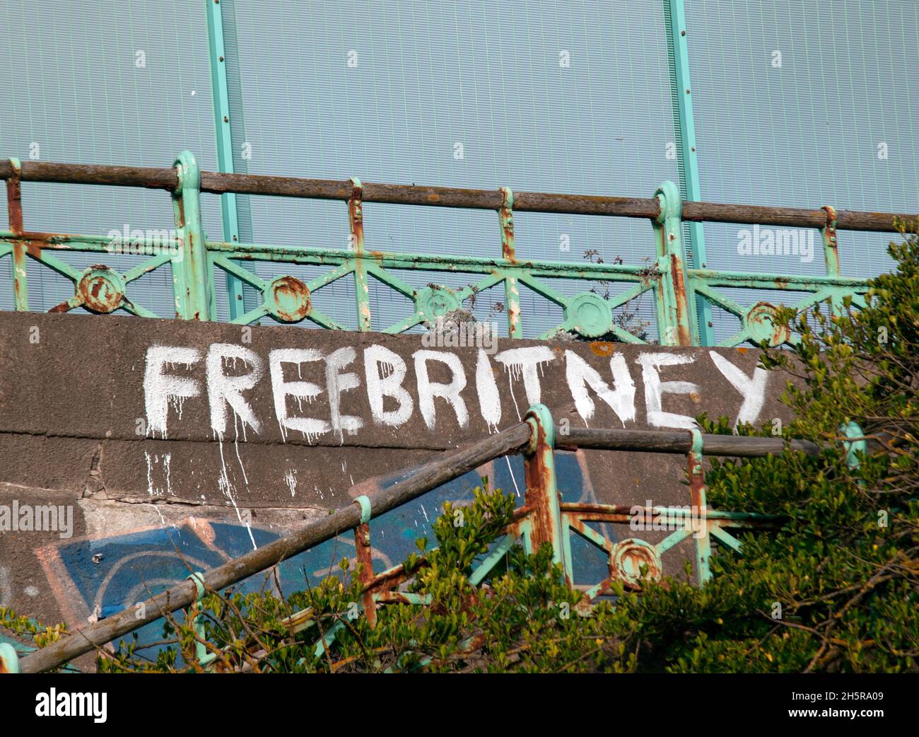 Graffiti dans Brighton Banque D'Images