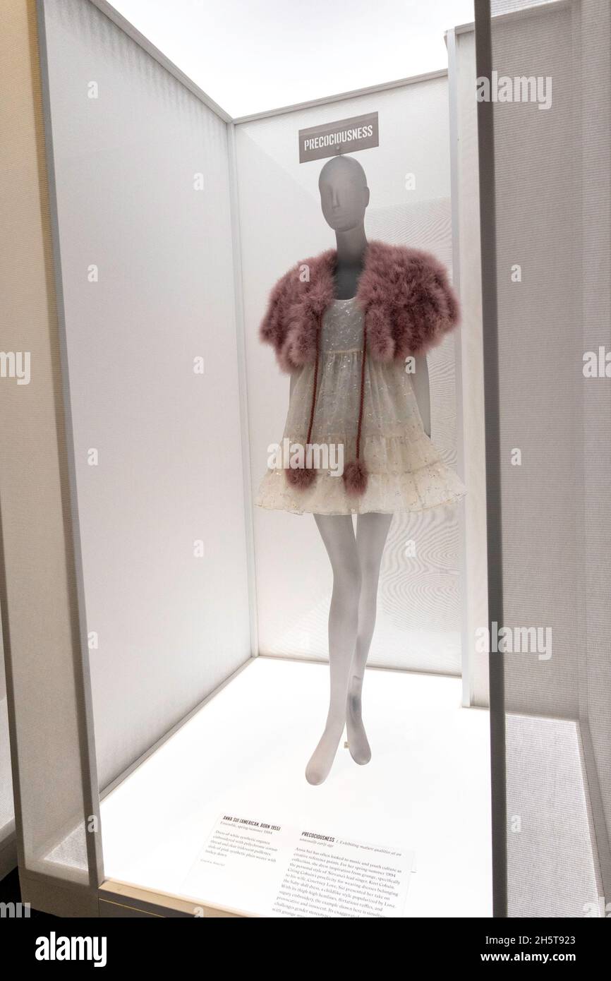 'In America: A Lexique of Fashion' au Metropolitan Museum of Art de New York, USA 2021 Banque D'Images