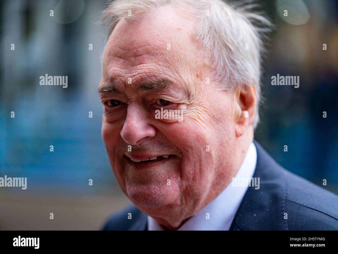Glasgow, Écosse, Royaume-Uni.11 novembre 2021.Douze jours du sommet sur le climat de la COP26 de l'UM à Glasgow.Pic; "l'ancien député travailliste John Prescott visite la COP26.Iain Masterton/Alay Live News. Banque D'Images