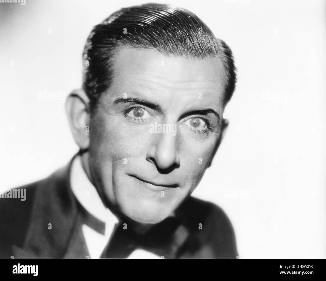Edward Everett Horton, tête et épaules Publicité Portrait pour le film, "la voie de l'amour", Paramount Pictures, 1933 Banque D'Images