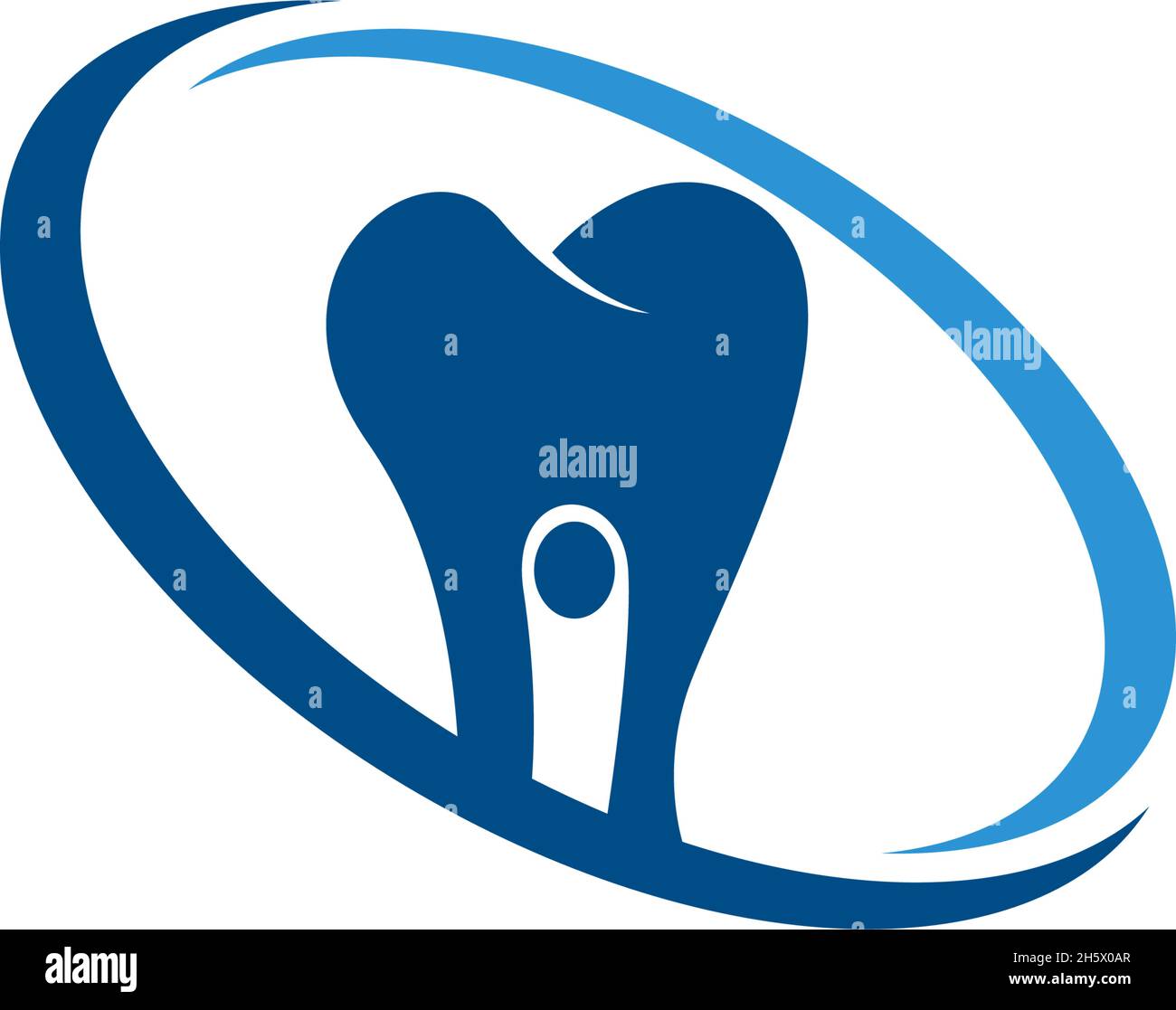 Logo vector illustration modèle dentaire conception icône Illustration de Vecteur