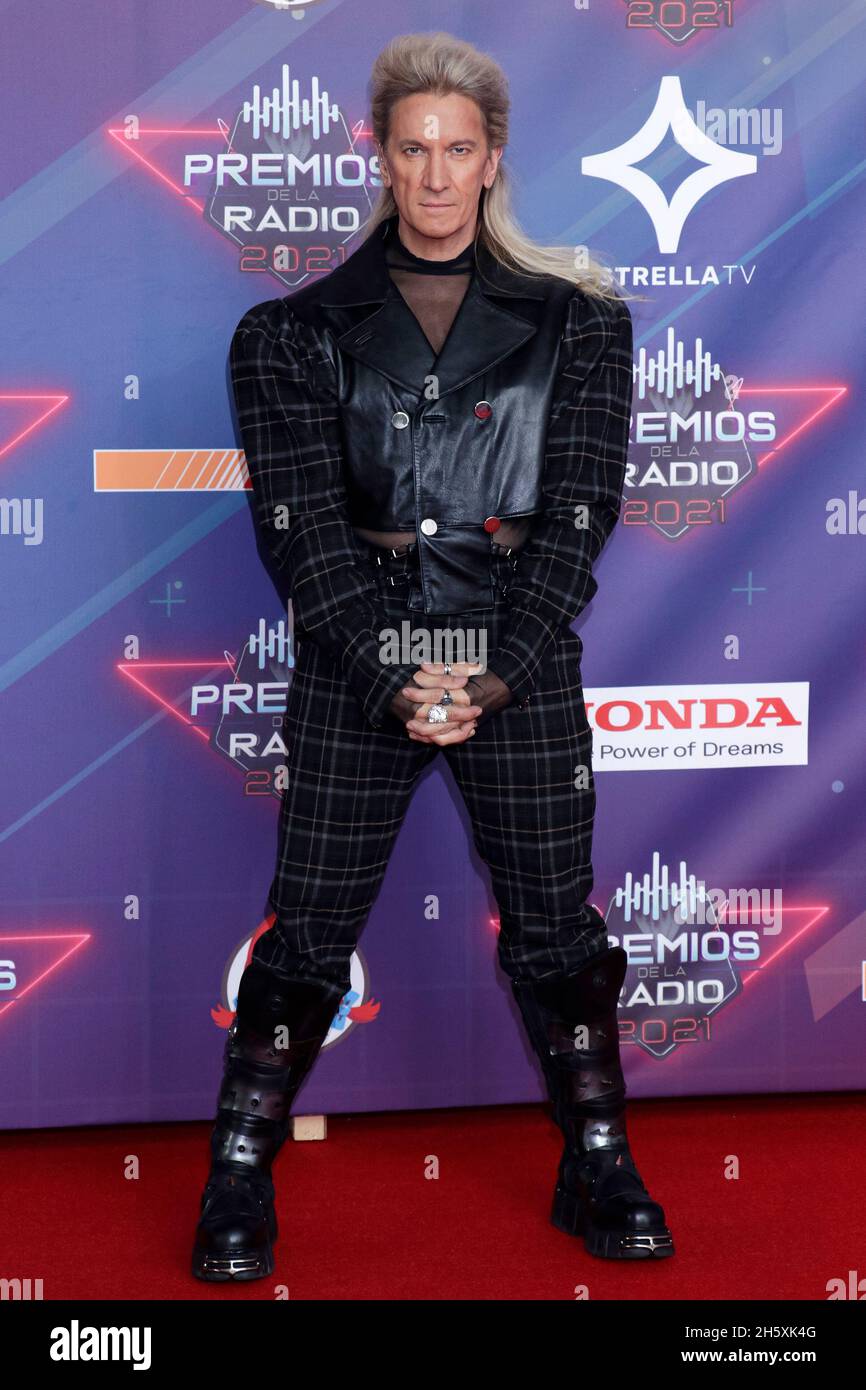 2021 radio Awards, un événement qui reconnaît le meilleur de la musique mexicaine régionale, et qui se tient pour la première fois au Mexique Banque D'Images