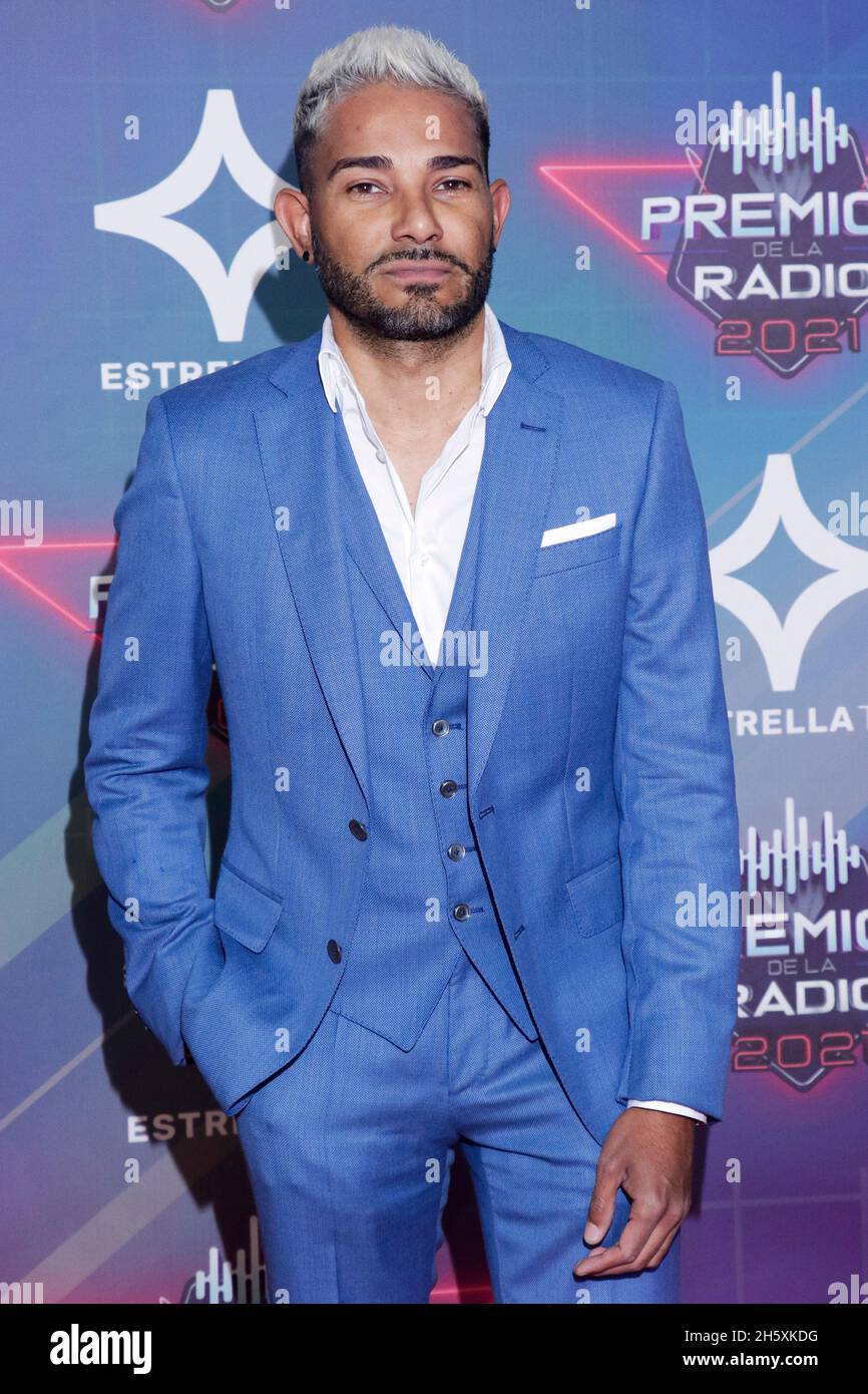 2021 radio Awards, un événement qui reconnaît le meilleur de la musique mexicaine régionale, et qui se tient pour la première fois au Mexique Banque D'Images