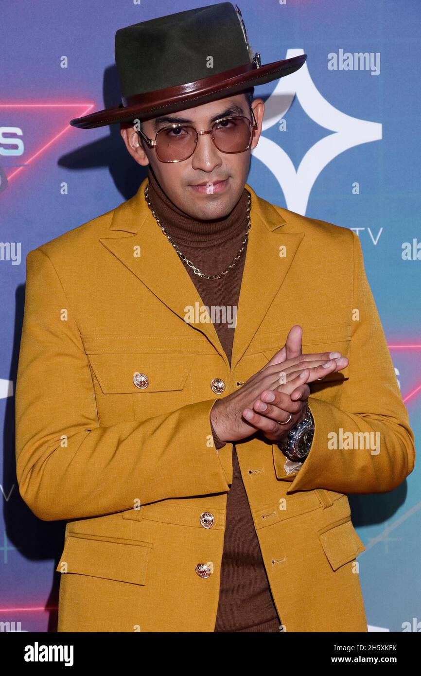 2021 radio Awards, un événement qui reconnaît le meilleur de la musique mexicaine régionale, et qui se tient pour la première fois au Mexique Banque D'Images