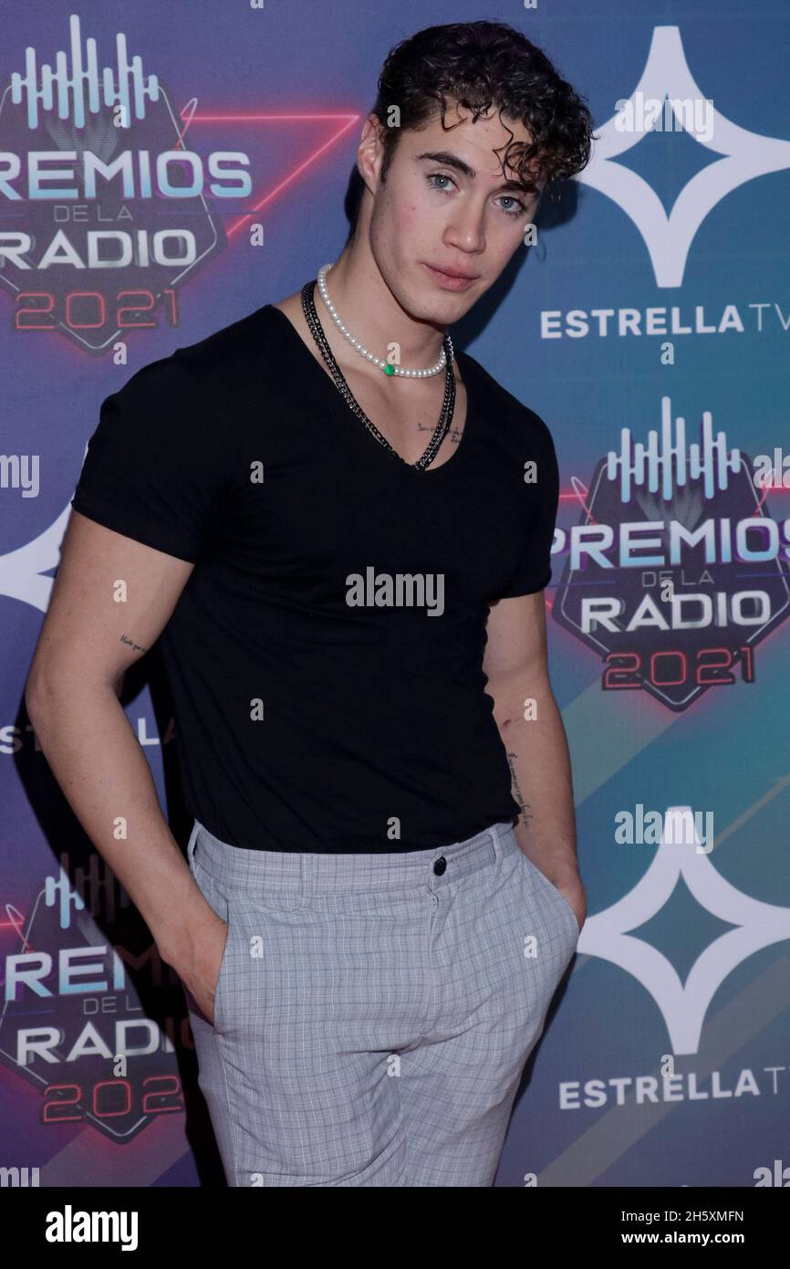 2021 radio Awards, un événement qui reconnaît le meilleur de la musique mexicaine régionale, et qui se tient pour la première fois au Mexique Banque D'Images