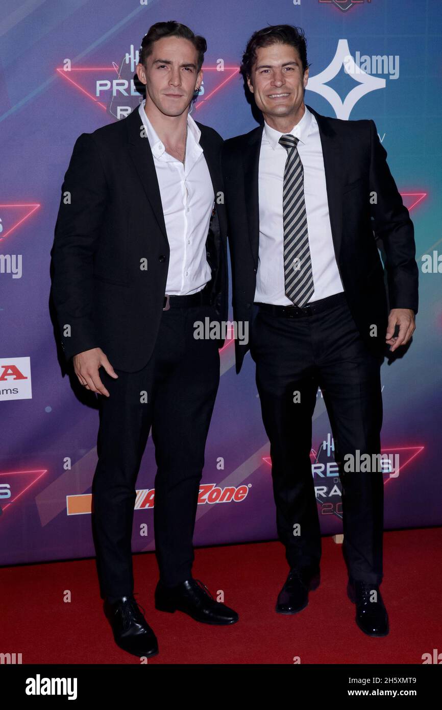 2021 radio Awards, un événement qui reconnaît le meilleur de la musique mexicaine régionale, et qui se tient pour la première fois au Mexique Banque D'Images