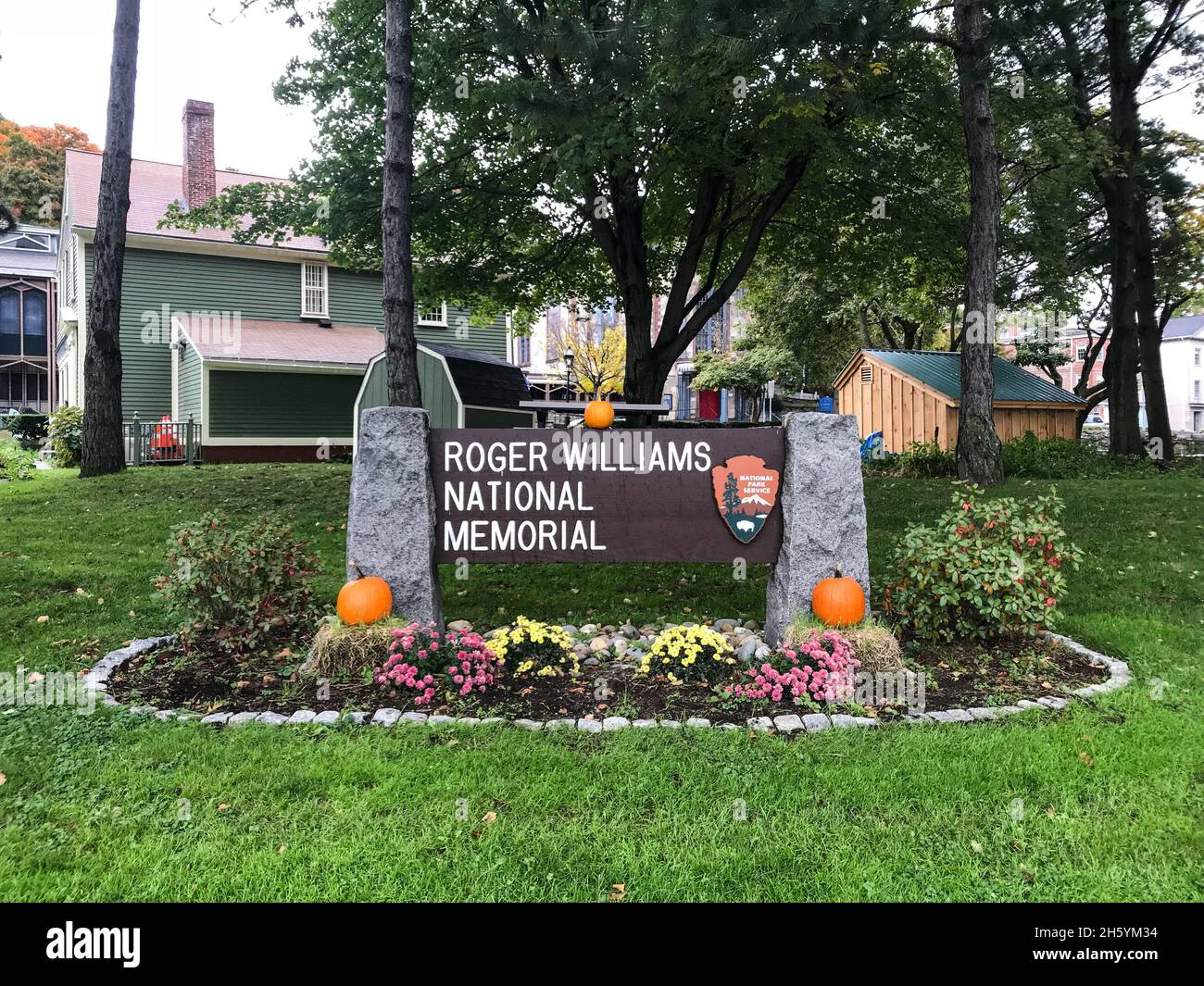 Monument national Roger Williams Banque D'Images