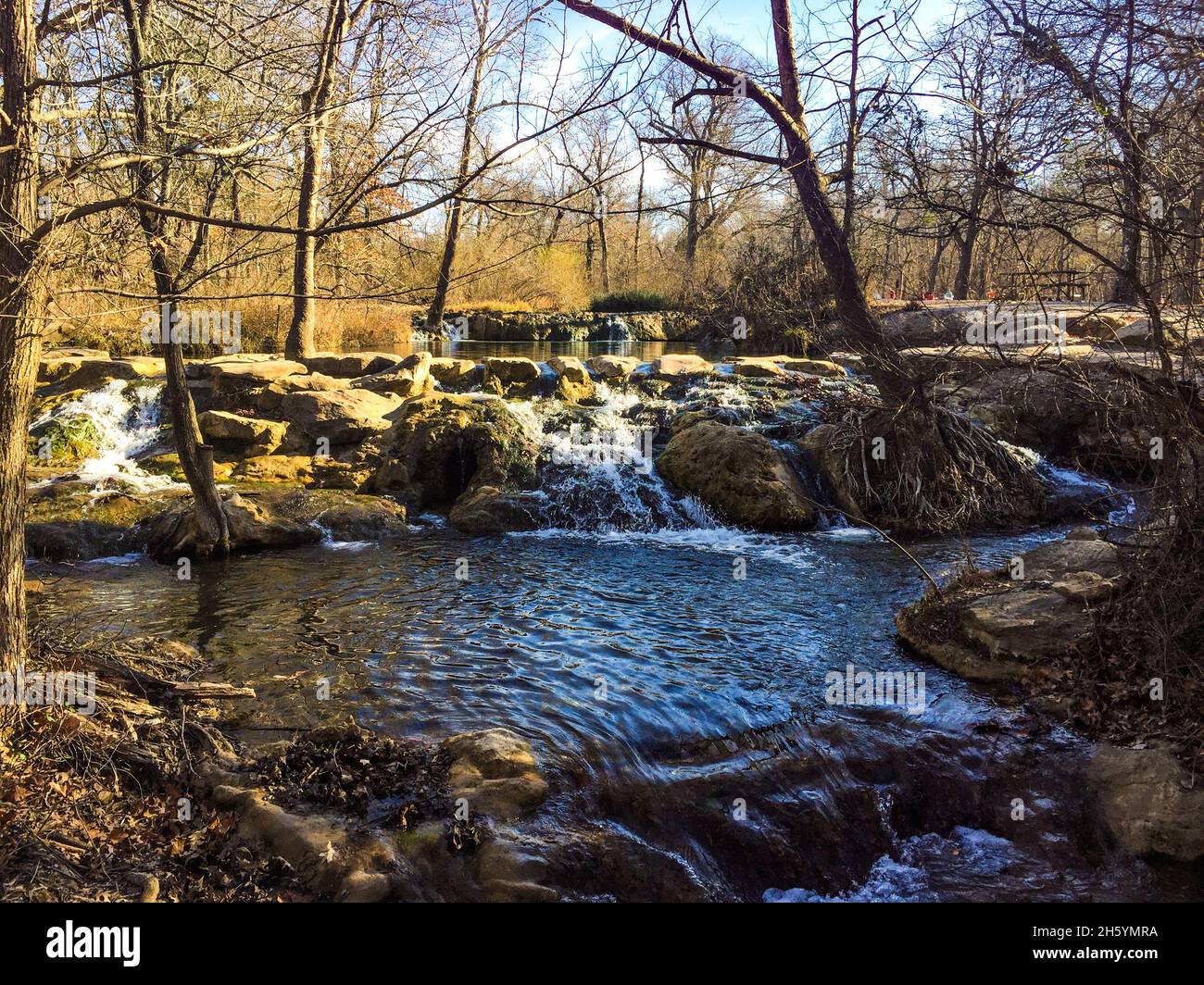 Aire de loisirs nationale de Chickasaw en Oklahoma Banque D'Images