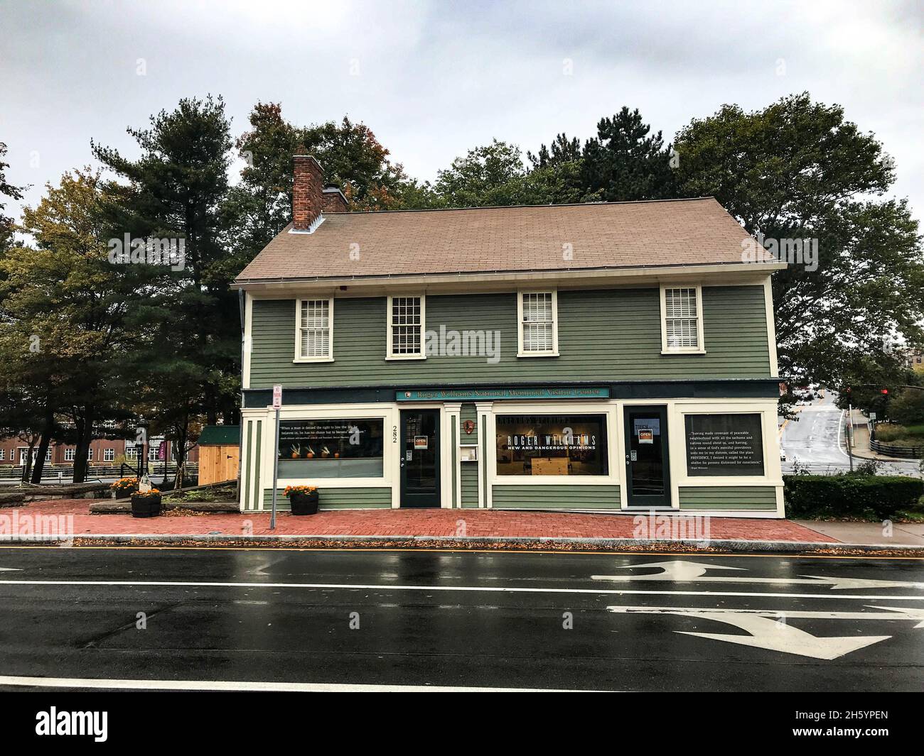 Monument national Roger Williams Banque D'Images