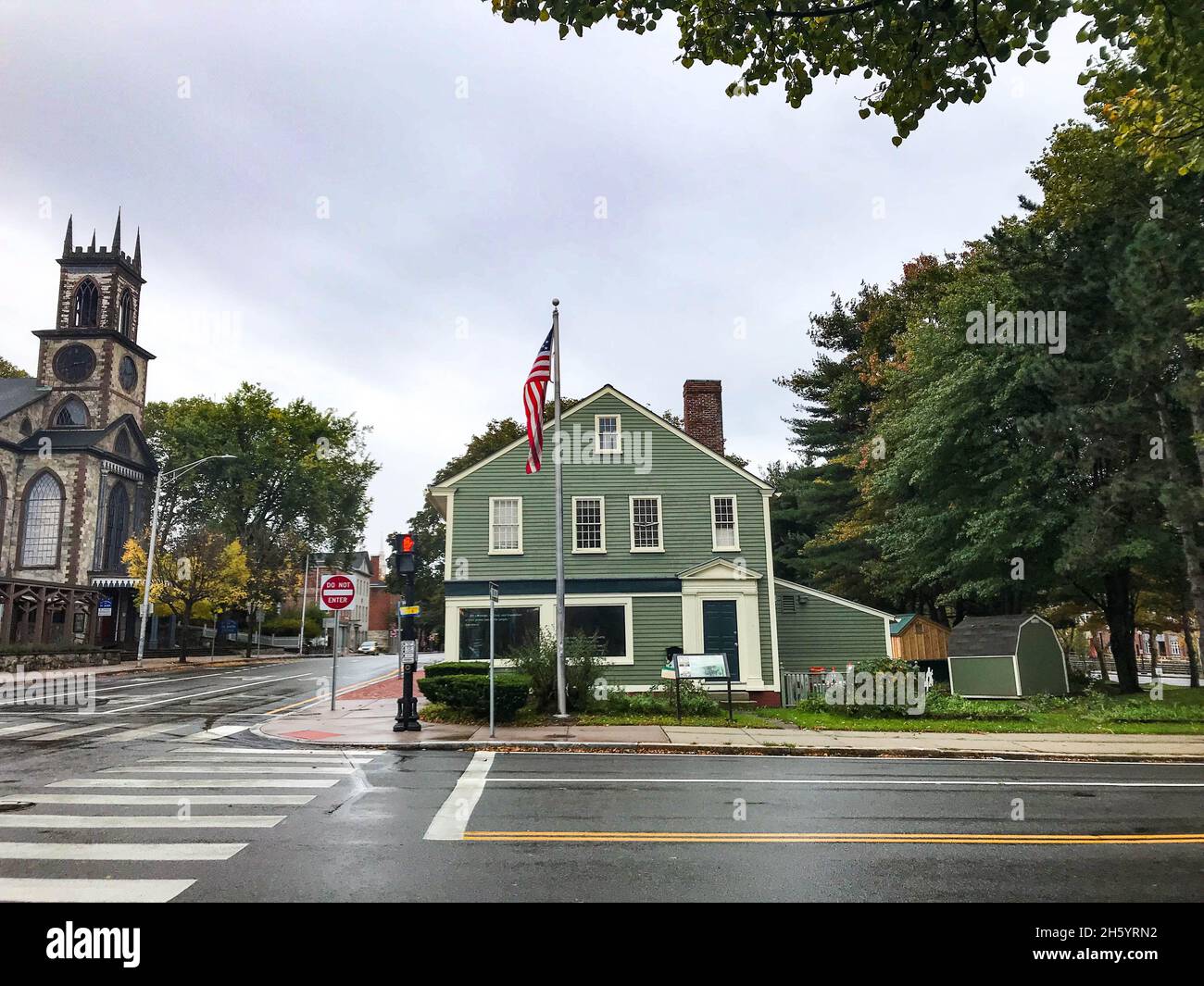 Monument national Roger Williams Banque D'Images