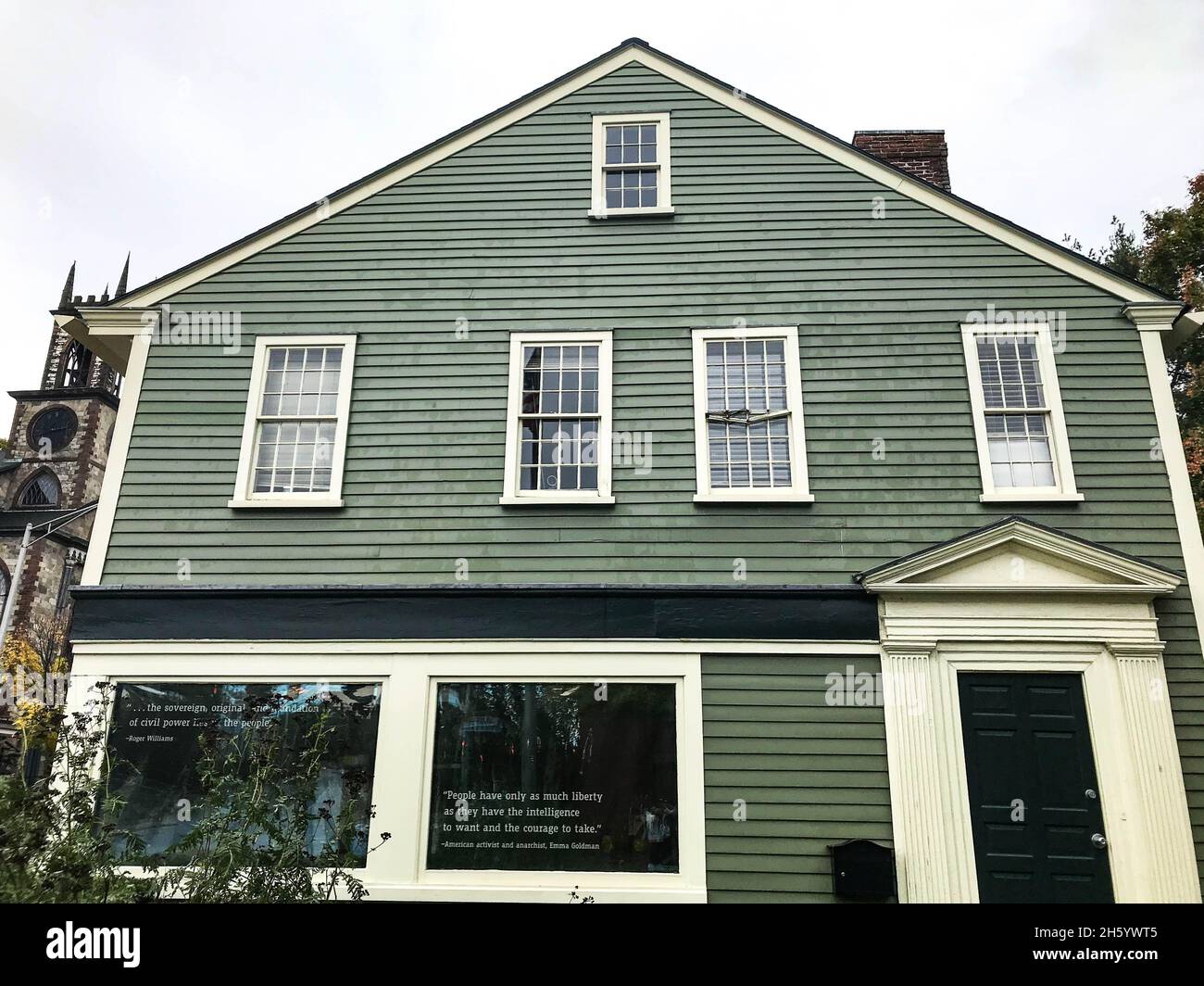 Monument national Roger Williams Banque D'Images