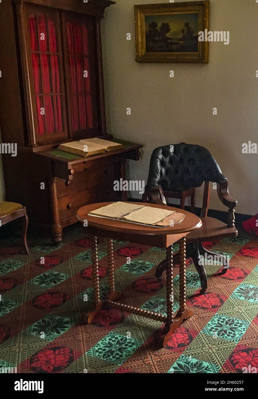 Appomattox court House National Historical Park en Virginie Banque D'Images