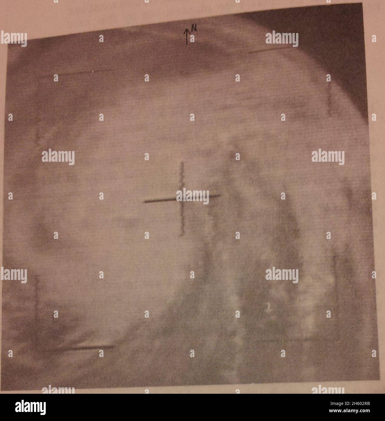 La photo de ce cyclone tropical mortel a été prise par le satellite météorologique TIROS X au-dessus de la baie du Bengale le 14 décembre 1965 Banque D'Images