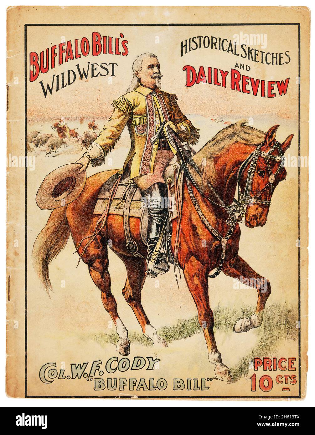 Buffalo bill cody wild west show Banque de photographies et d’images à ...