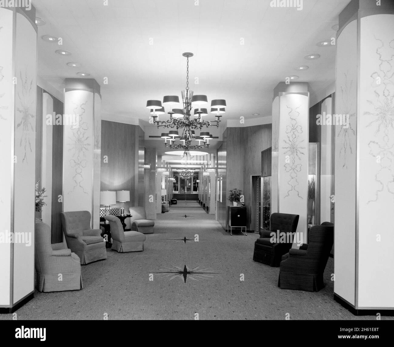 Essex House, Central Park South; 1957 Banque D'Images