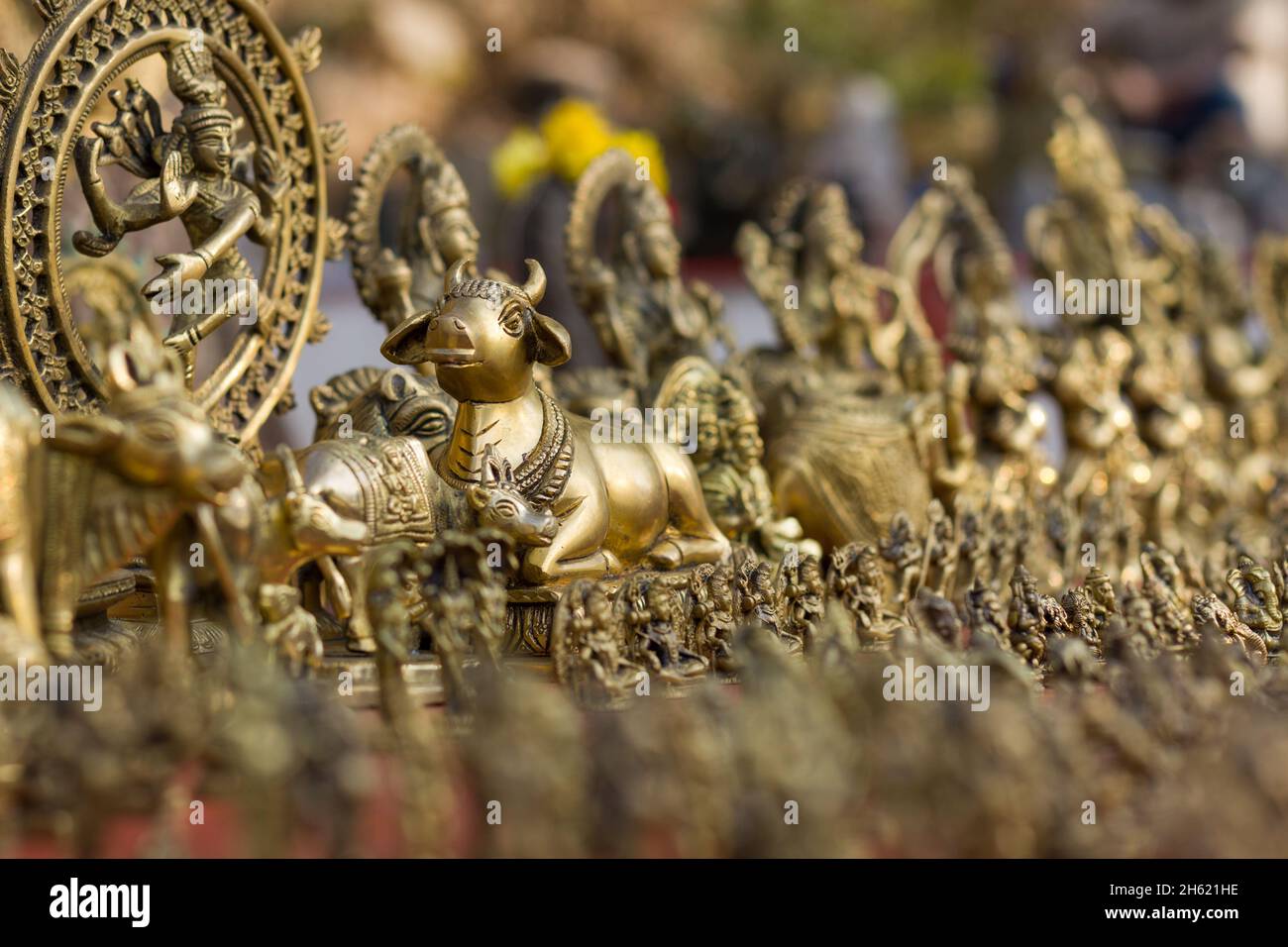 Chamundi Hills Mysore, Inde Banque D'Images