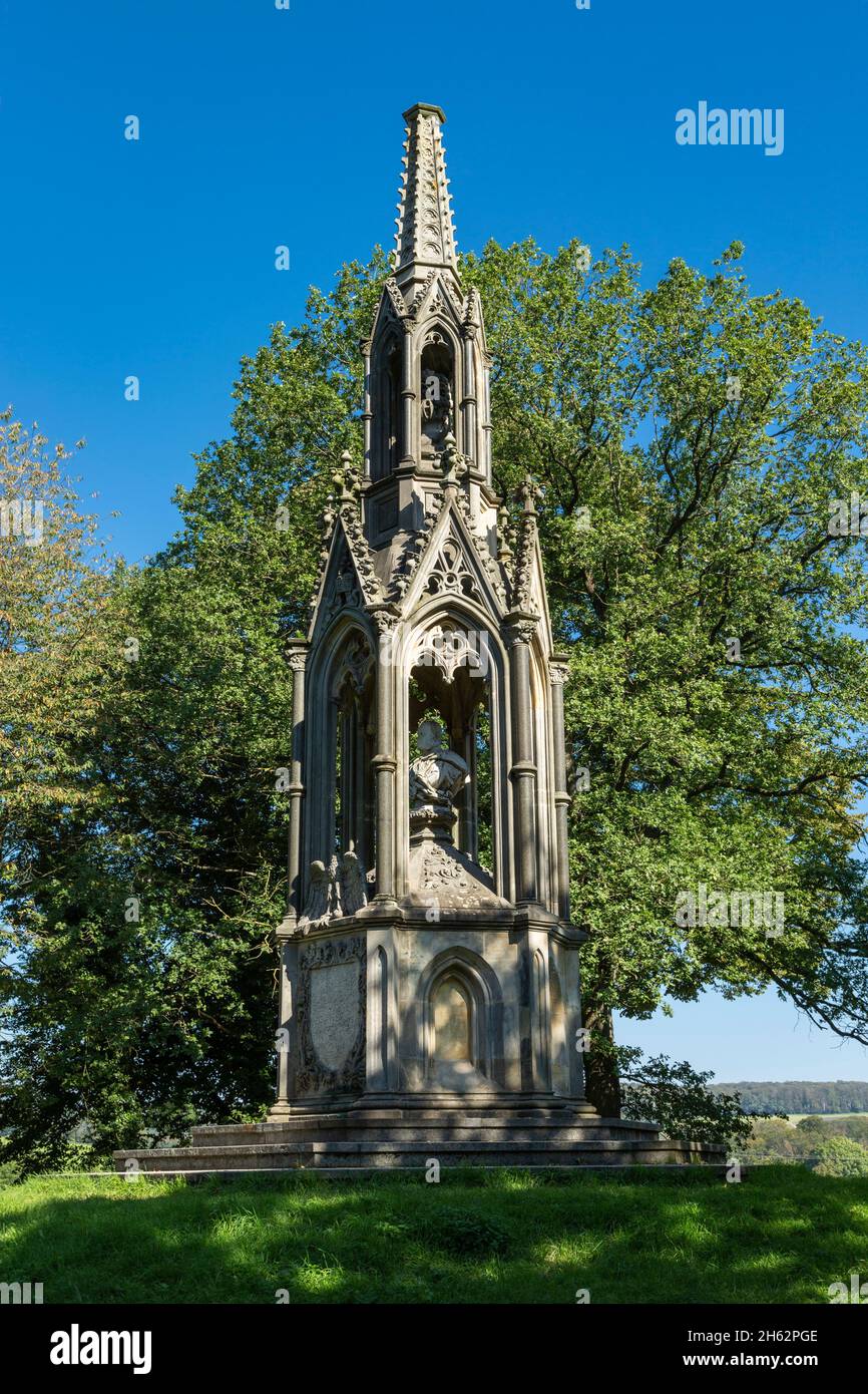 allemagne,wuelfrath,wuelfrath-aprth,bergisches land,niederbergisches land,niederberg,rhénanie,rhénanie-du-nord-westphalie,kaiser wilhelm monument par ludwig ferdinand hesse, frères zeitler et rudolf schweinitz Banque D'Images