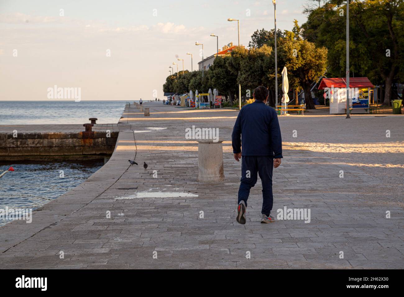 impressions de zadar,dalmatie,croatie Banque D'Images