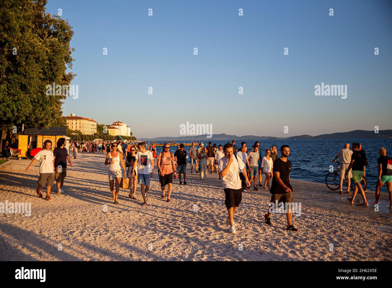 impressions de zadar,dalmatie,croatie Banque D'Images