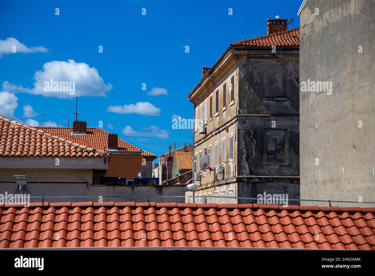 impressions de zadar,dalmatie,croatie Banque D'Images