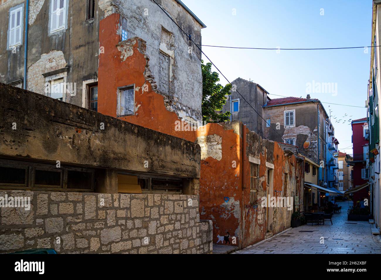 impressions de zadar,dalmatie,croatie Banque D'Images