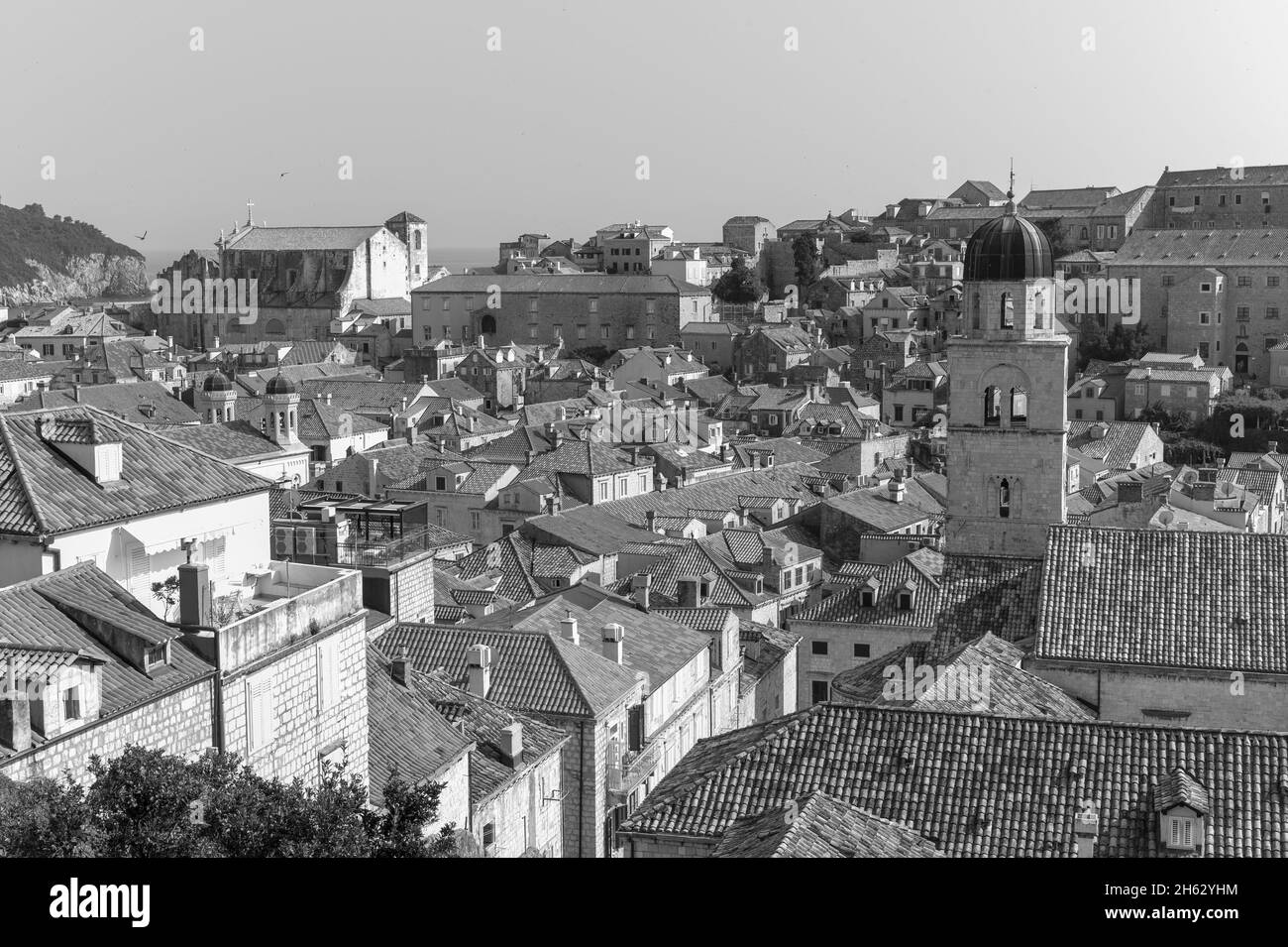 promenade autour de dubrovnik, croatie - célèbre lieu de tournage pour le jeu de thrones. il s'appelle: le débarquement du roi Banque D'Images