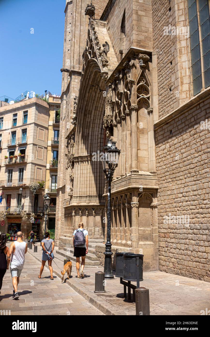 impressions de barcelone - une ville sur la côte nord-est de l'espagne. c'est la capitale et la plus grande ville de la communauté autonome de catalogne, ainsi que la deuxième municipalité la plus peuplée d'espagne. Banque D'Images