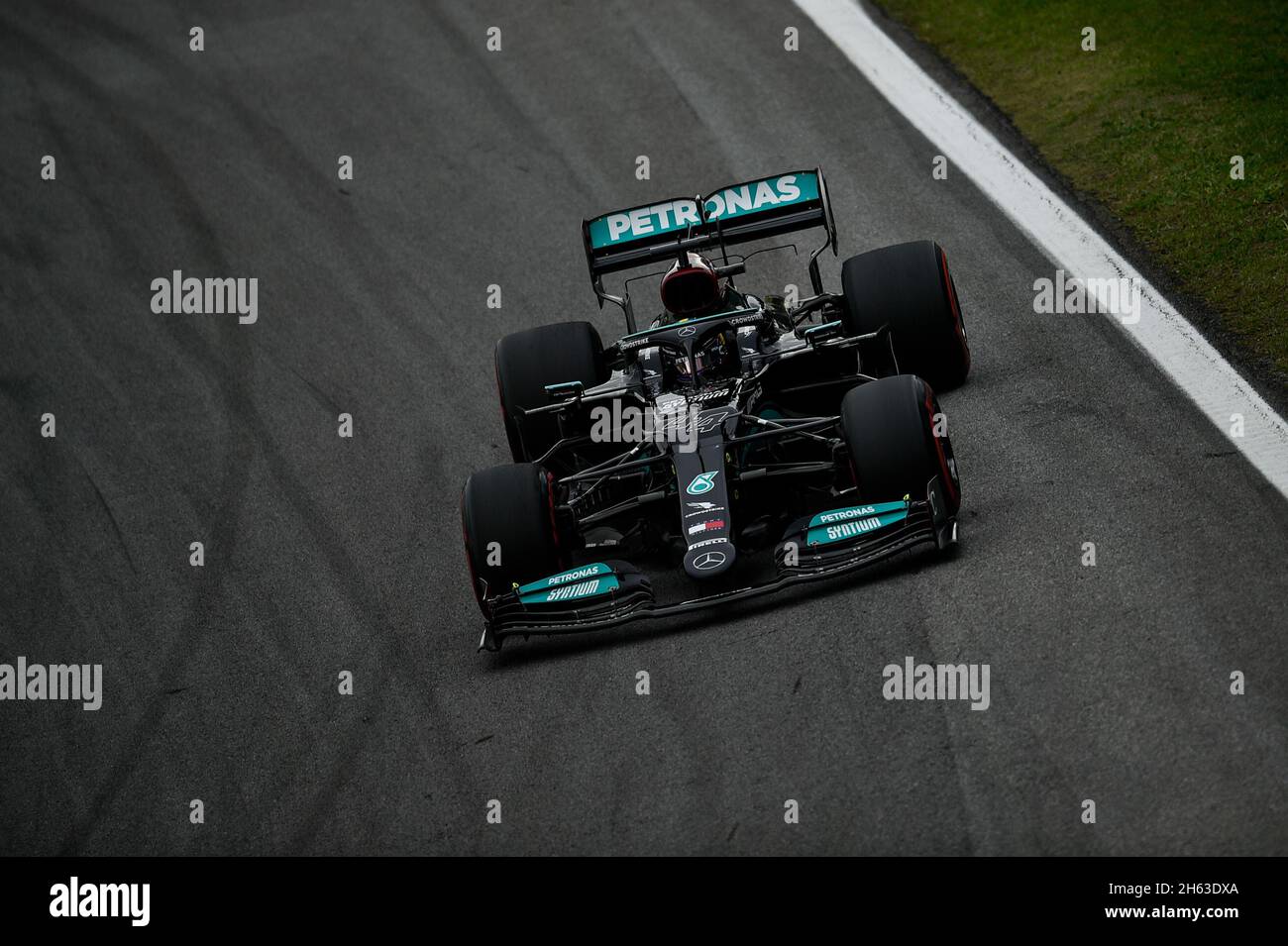 SP - Sao Paulo - 11/12/2021 - FORMULE 1 GP BRASIL 2021, ENTRAÎNEMENT - Mercedes Team pilote britannique Lewis Hamilton pendant l'entraînement pour le Grand Prix de Sao Paulo sur le circuit mondial de Formule 1 en saison 2021.Photo: Duda Bairros/ AGIF/Sipa USA Banque D'Images