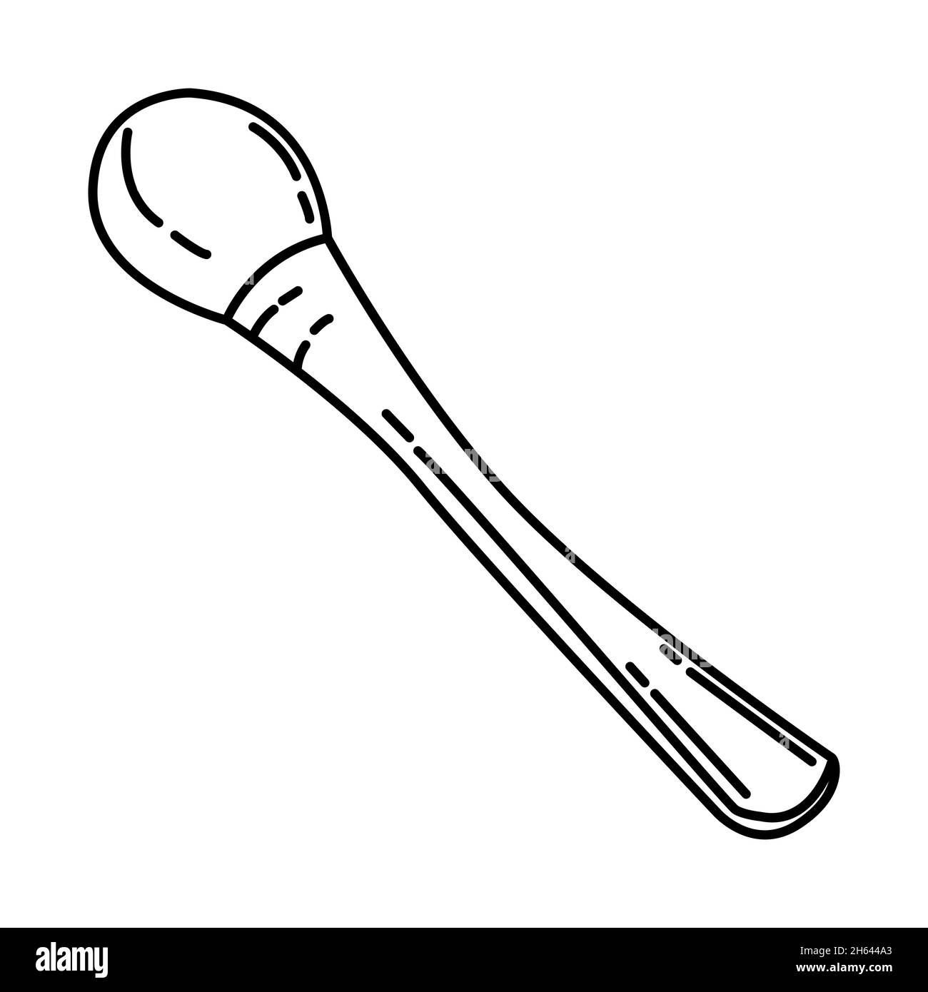 Bâton de massage de rouleau d'oeil partie de femmes Outils de traitement facial icône dessinée à la main Set Vector. Illustration de Vecteur