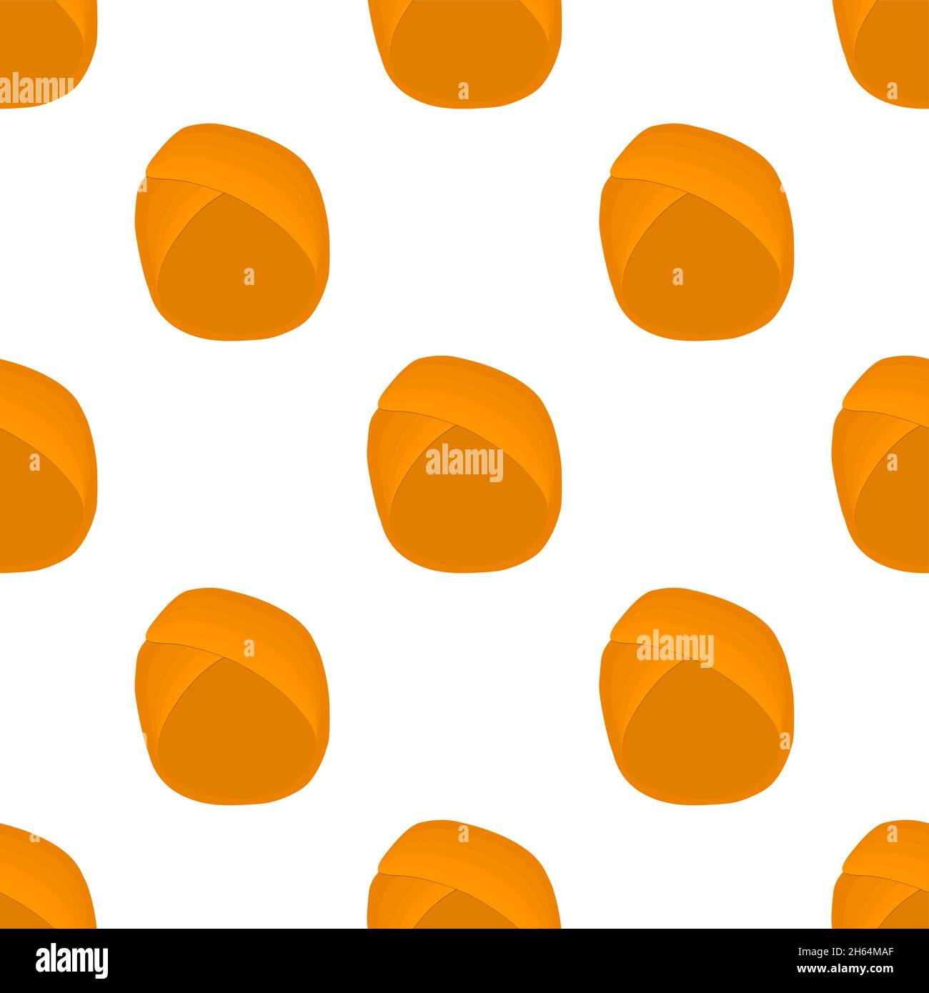 Illustration sur le thème modèle chapeaux indien turban, belles casquettes en fond blanc.Modèle de casquettes composé de chapeaux de collection turban indien pour la wea Illustration de Vecteur