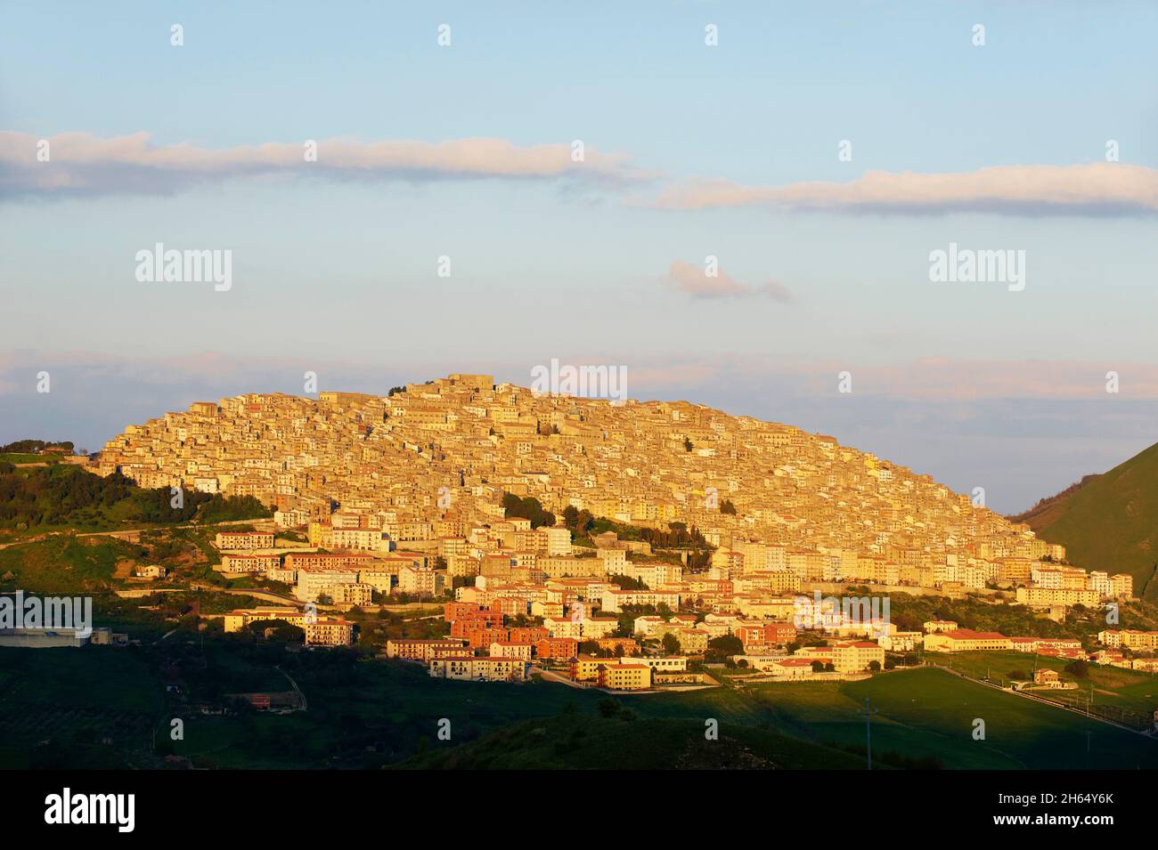 Italie, Italie, Sicile, Sicile, quartier de Palerme,Ville de Gangi Banque D'Images