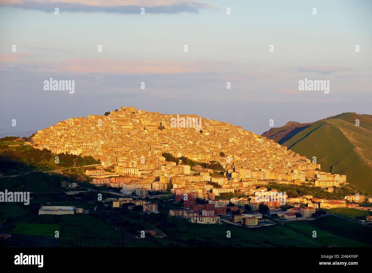 Italie, Italie, Sicile, Sicile, quartier de Palerme,Ville de Gangi Banque D'Images