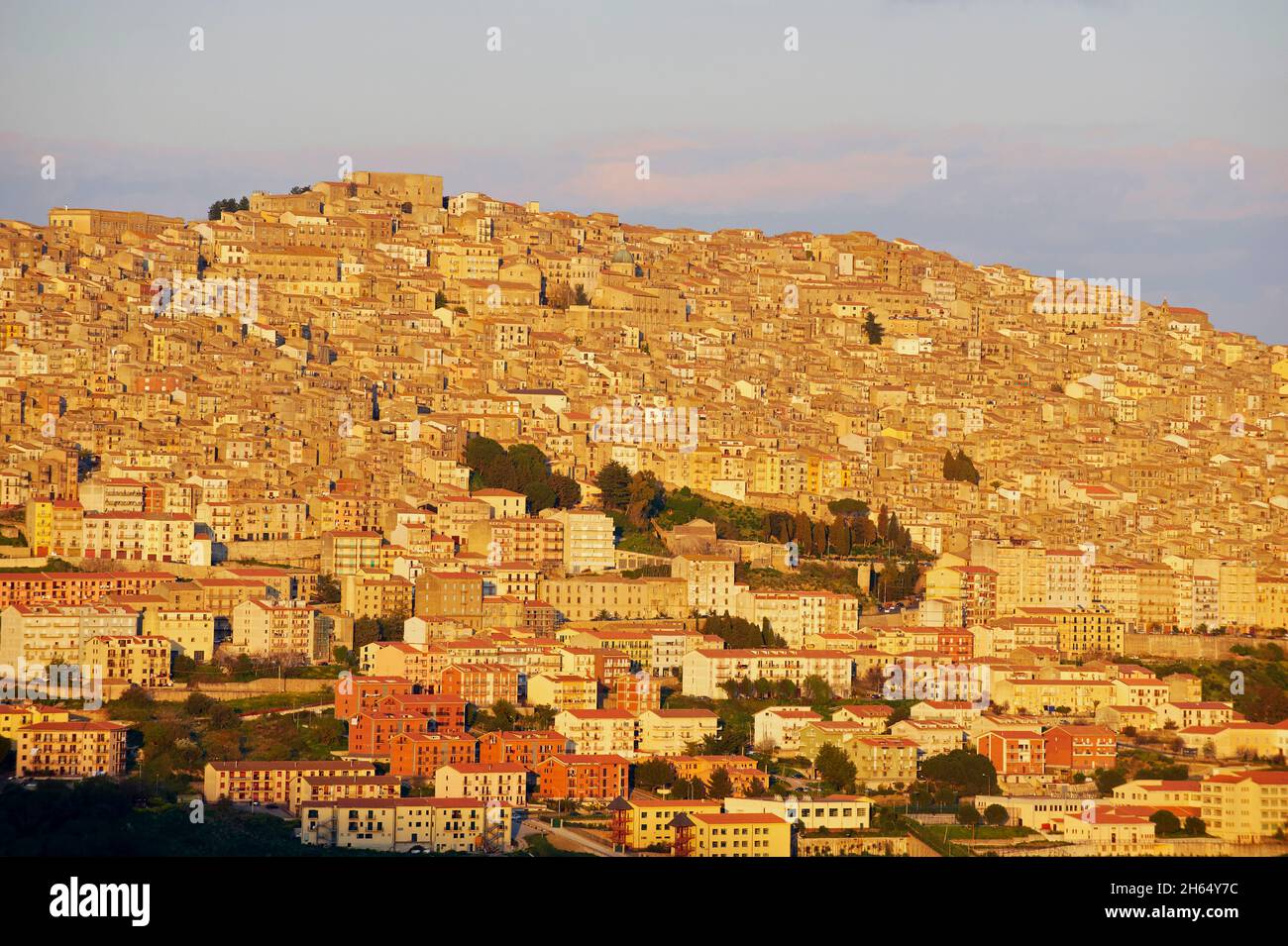 Italie, Italie, Sicile, Sicile, quartier de Palerme,Ville de Gangi Banque D'Images