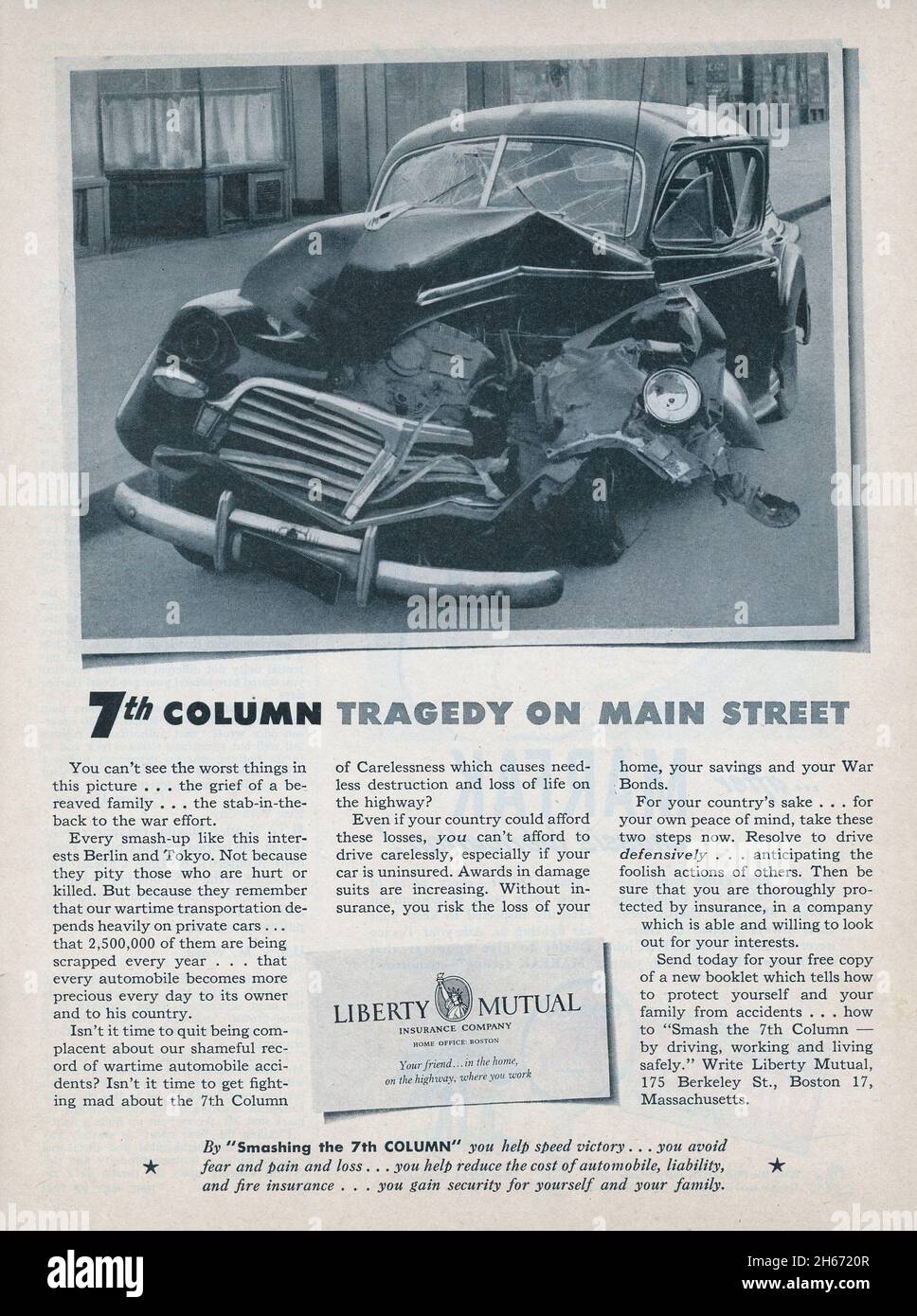 22 mai 1944, numéro du magazine 'Time' Advertising, Etats-Unis Banque D'Images