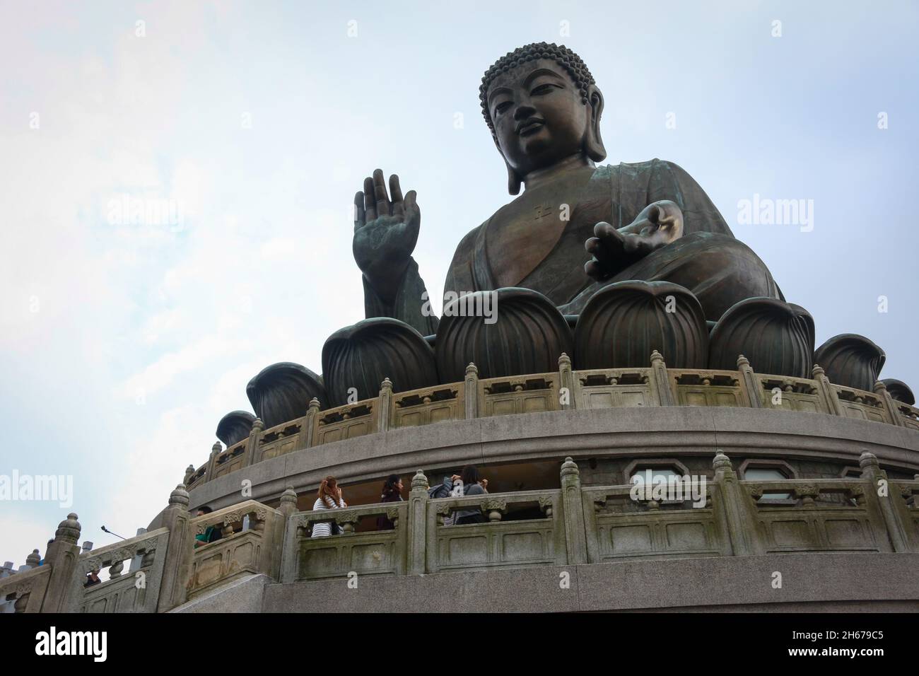 Tian Tan Buddha, Hong Kong Banque D'Images