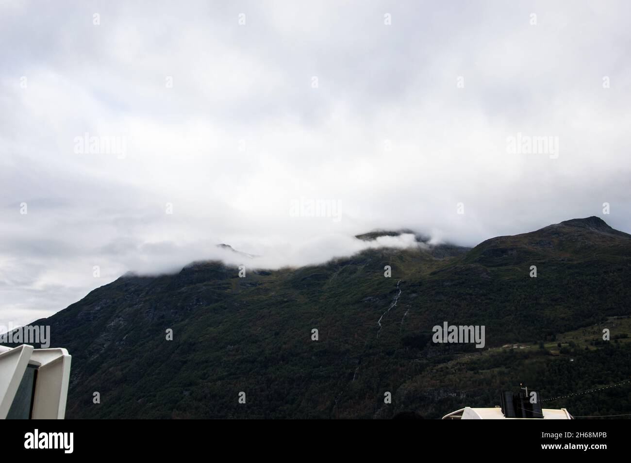 Geirangerfjord Natur pur einfach unglaublich schön. Banque D'Images