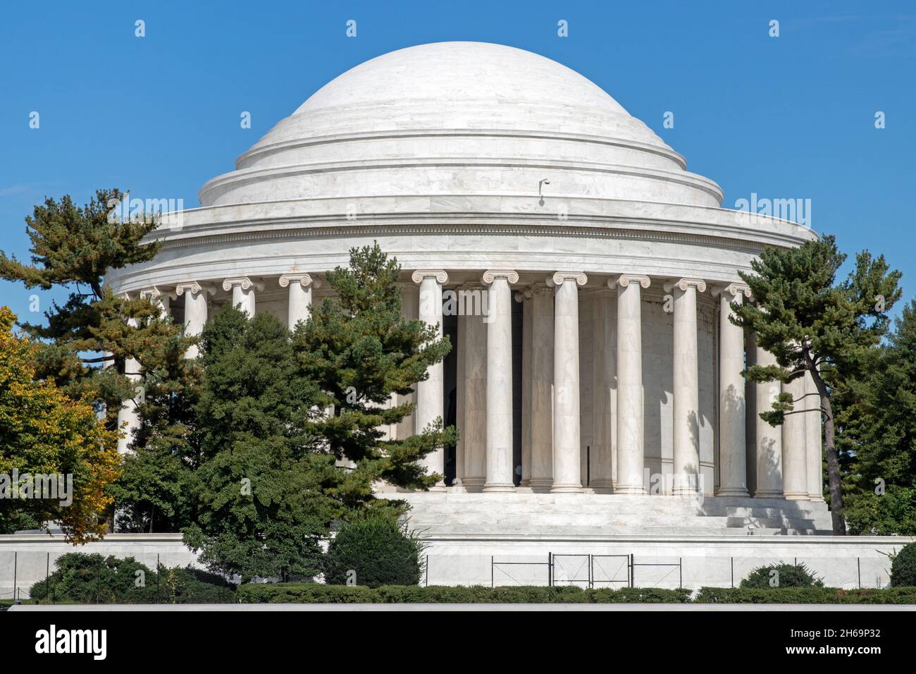 Jefferson Memorial à Washington DC Banque D'Images