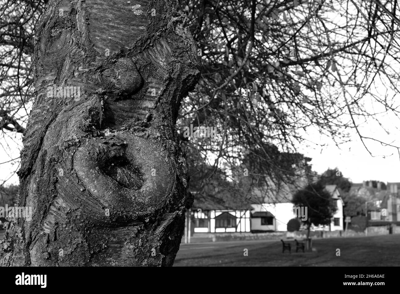 Thornton Hough, Wirral Banque D'Images