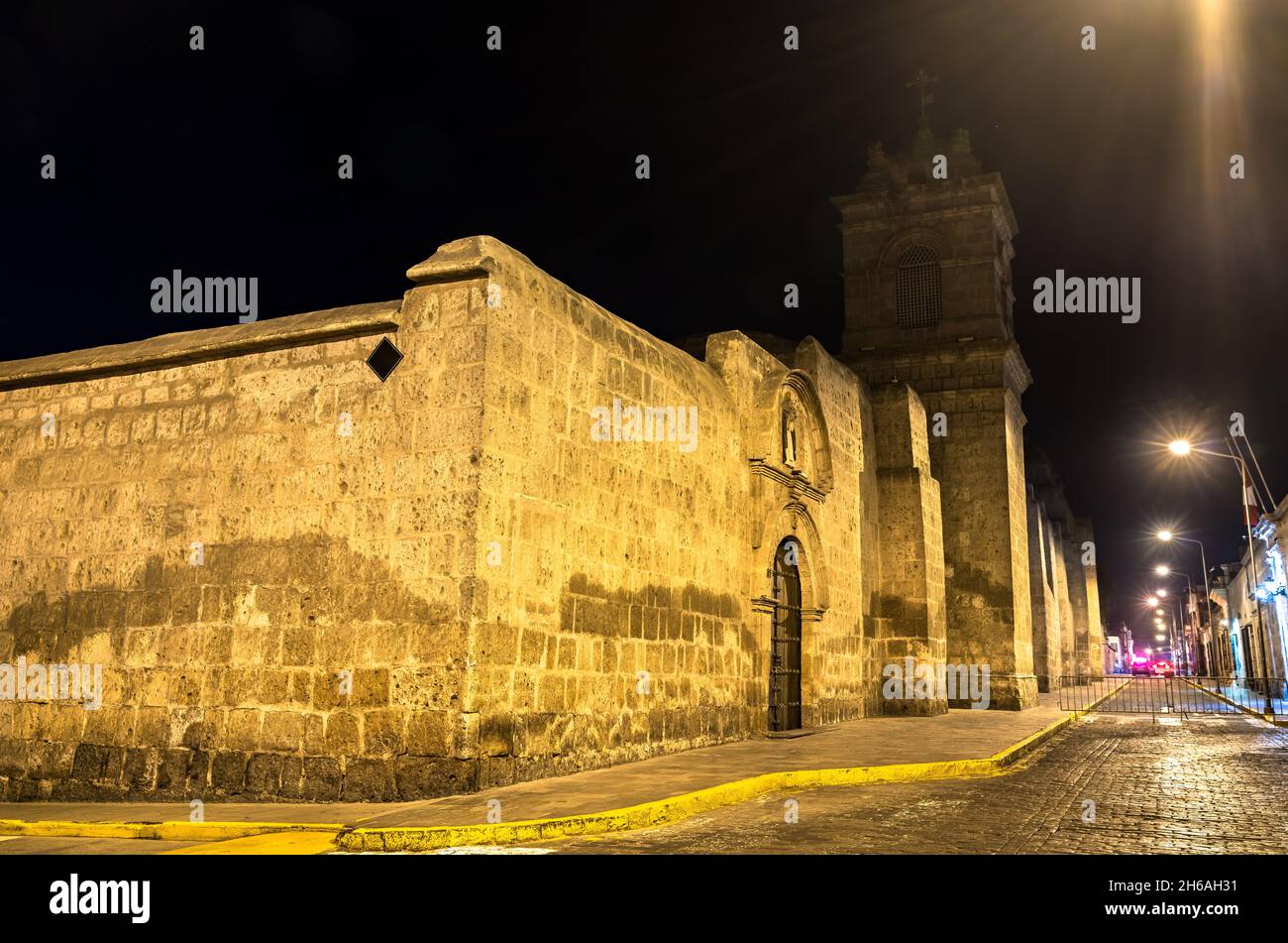 Monastère de Santa Catalina à Arequipa, Pérou Banque D'Images