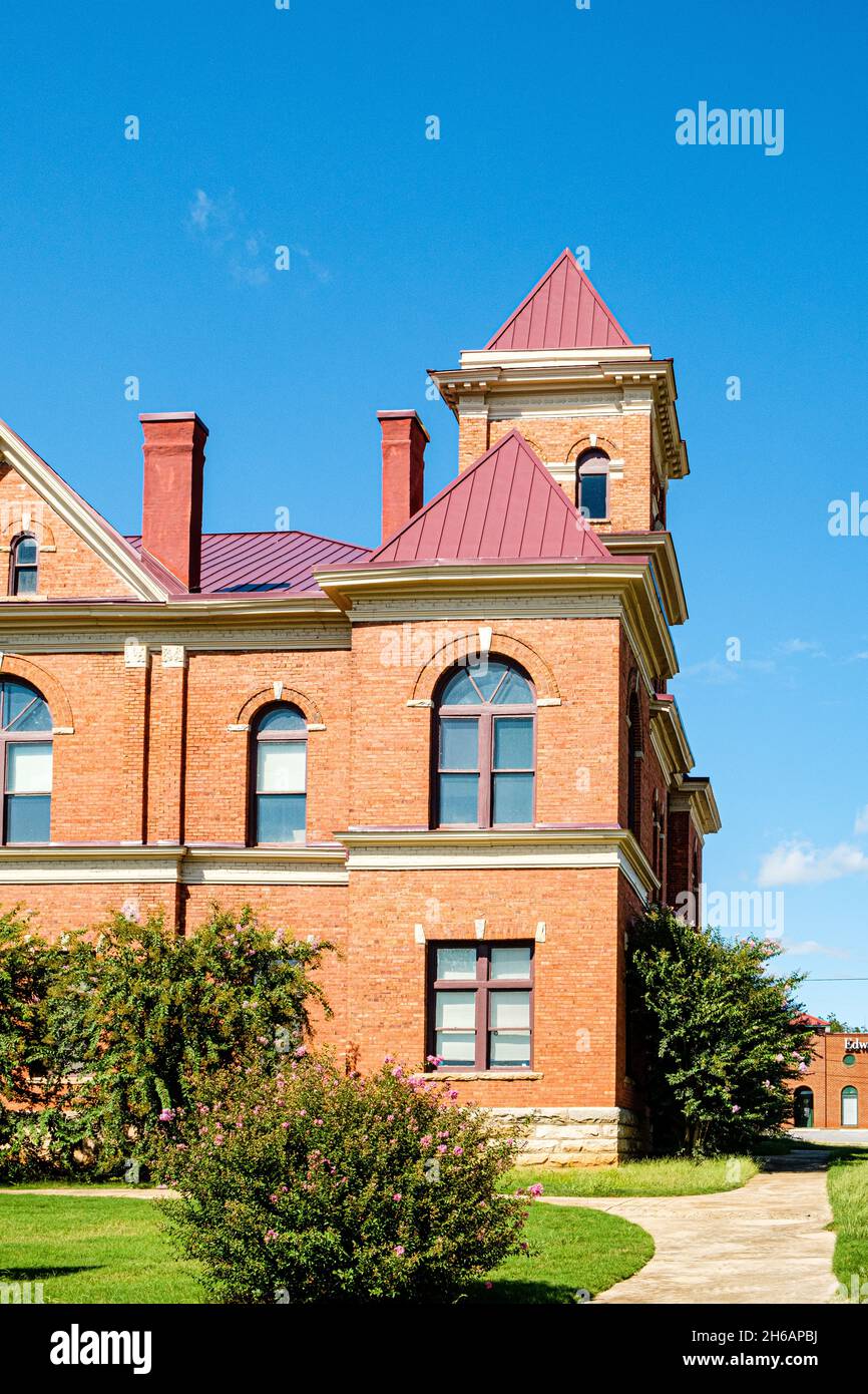 Palais de justice du comté de Madison, Courthouse Square, Danielsville, Géorgie Banque D'Images